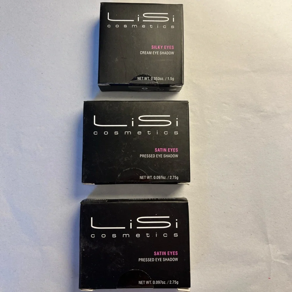 Silky and Satin Eyeshadow Trio - Lisi cosmetics